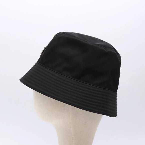 PRADA Bucket Hat Nylon S Black Auth 127060 - Picture 3 of 14